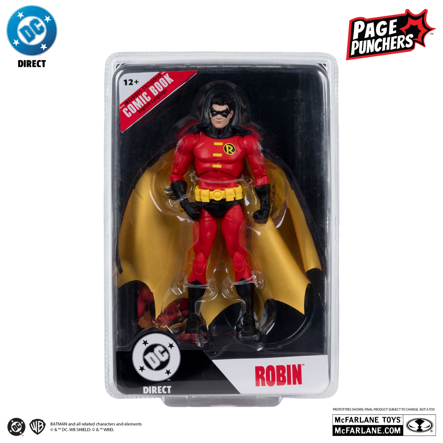 McFarlane Toys Page Punchers Robin (Teen Titans #41)