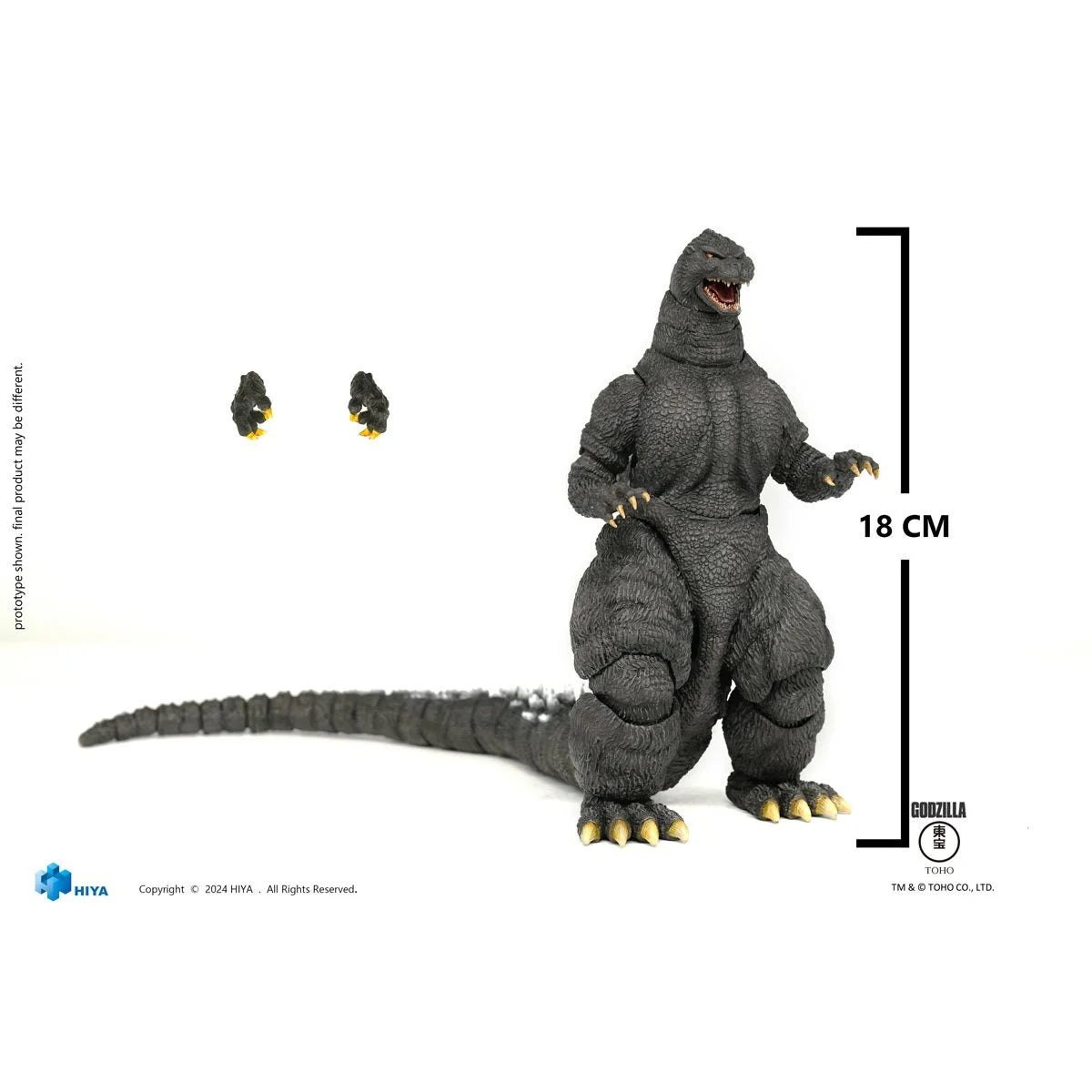Hiya Toys Godzilla vs. King Ghidorah 1991 Godzilla Hokkaido Exquisite Figure