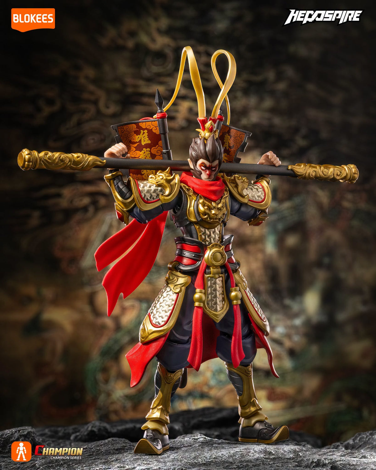 Blokees Herospire Mythical Aspect Sun Wukong Champion Class Model Kit