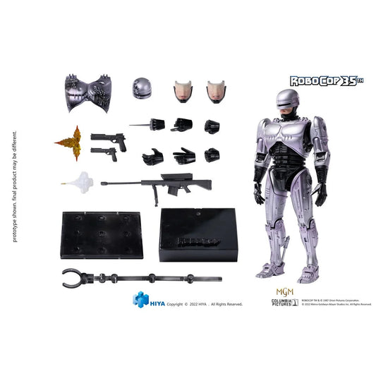 Hiya Toys RoboCop 35th Anniversary Exquisite Super Series 6 1/2-Inch Action Figure