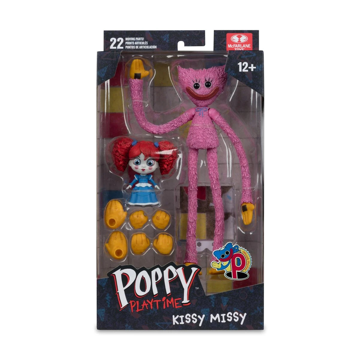 Poppy Playtime Wave 1 Kissy Missy with Poppy 7-Inch Scale Action Figure