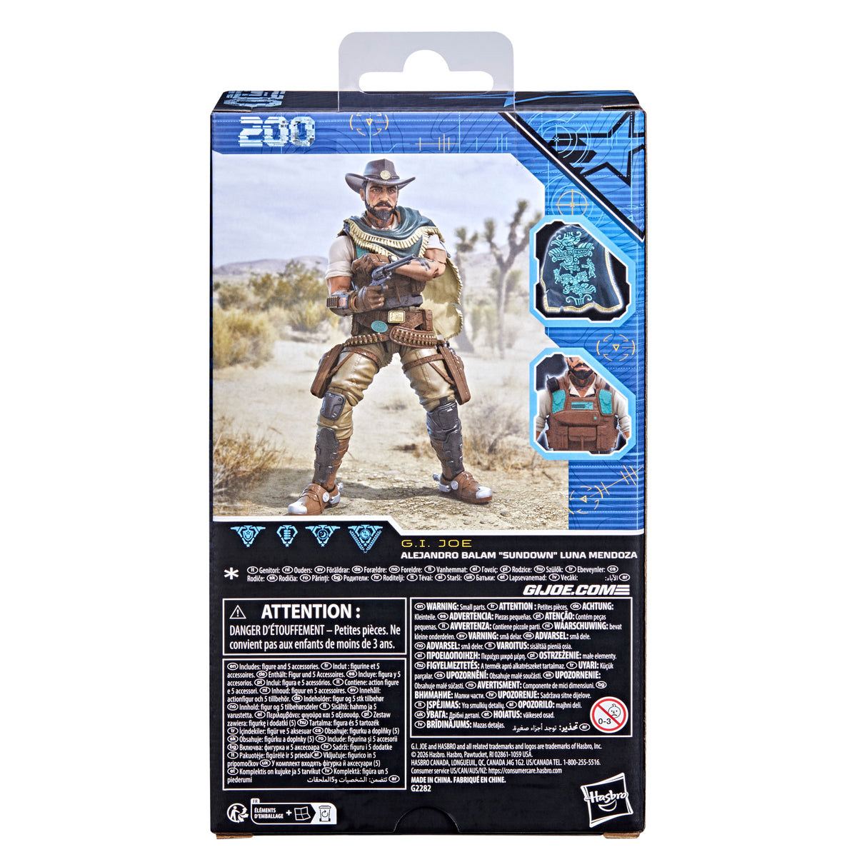 G.I. Joe Classified Series Alejandro Balam "Sundown" Luna Mendoza
