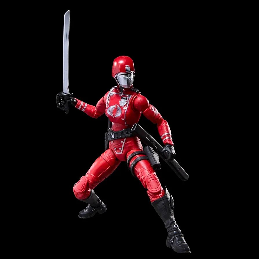 G.I. Joe Retro Cardback Female Crimson Guard