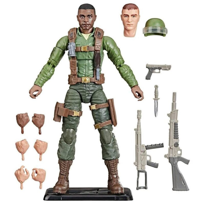 G.I. Joe Classified Retro Cardback G.I. Joe "Green Shirt" Trooper