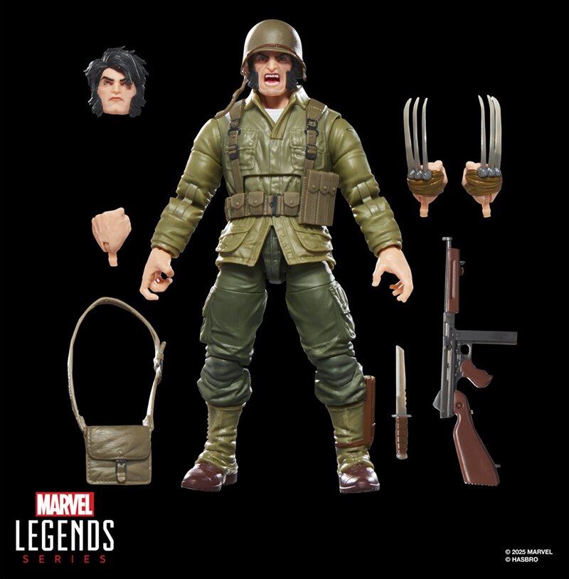 Hasbro Marvel Legends WWII Logan (Executioner BAF)