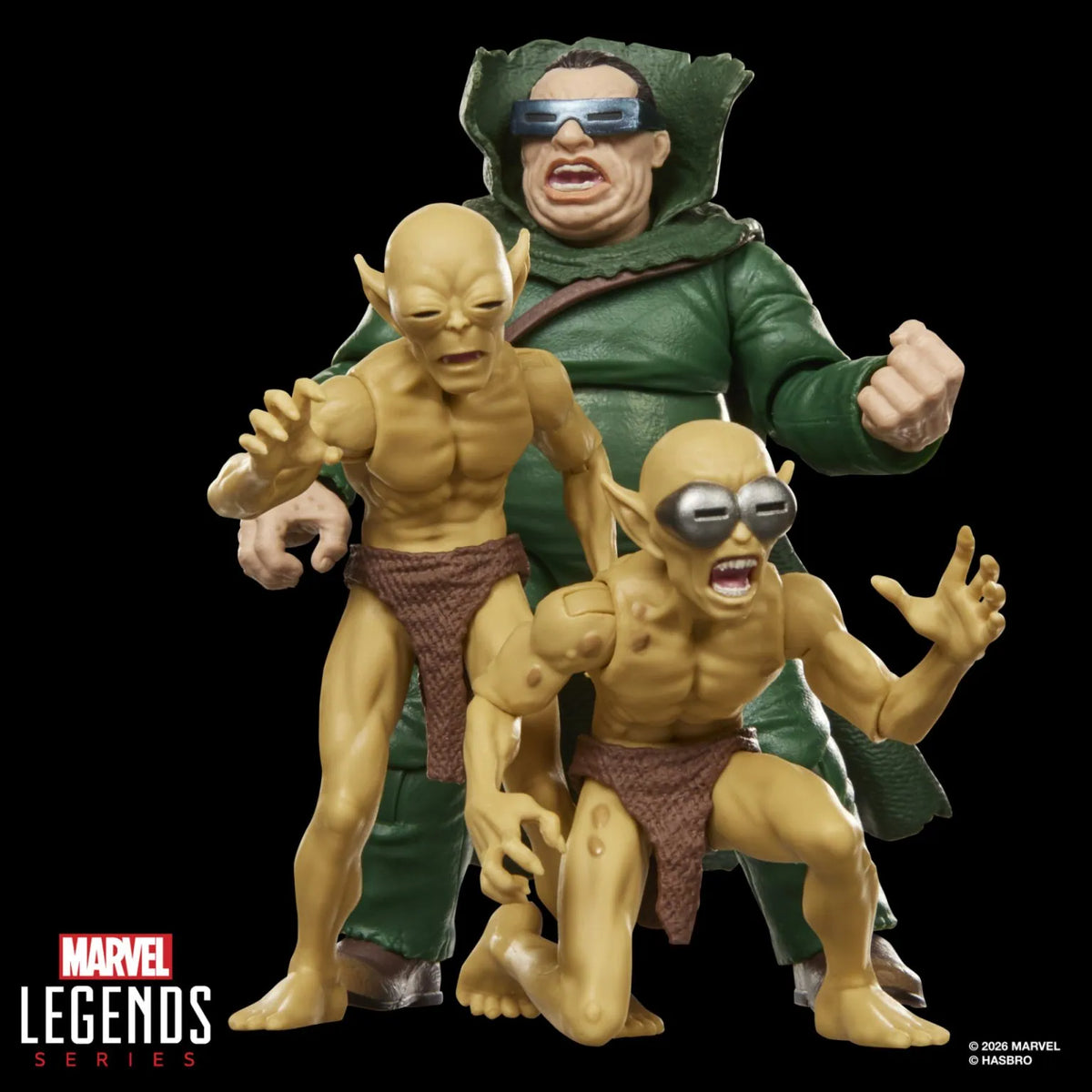 Marvel Legends Mole Man & Moloids