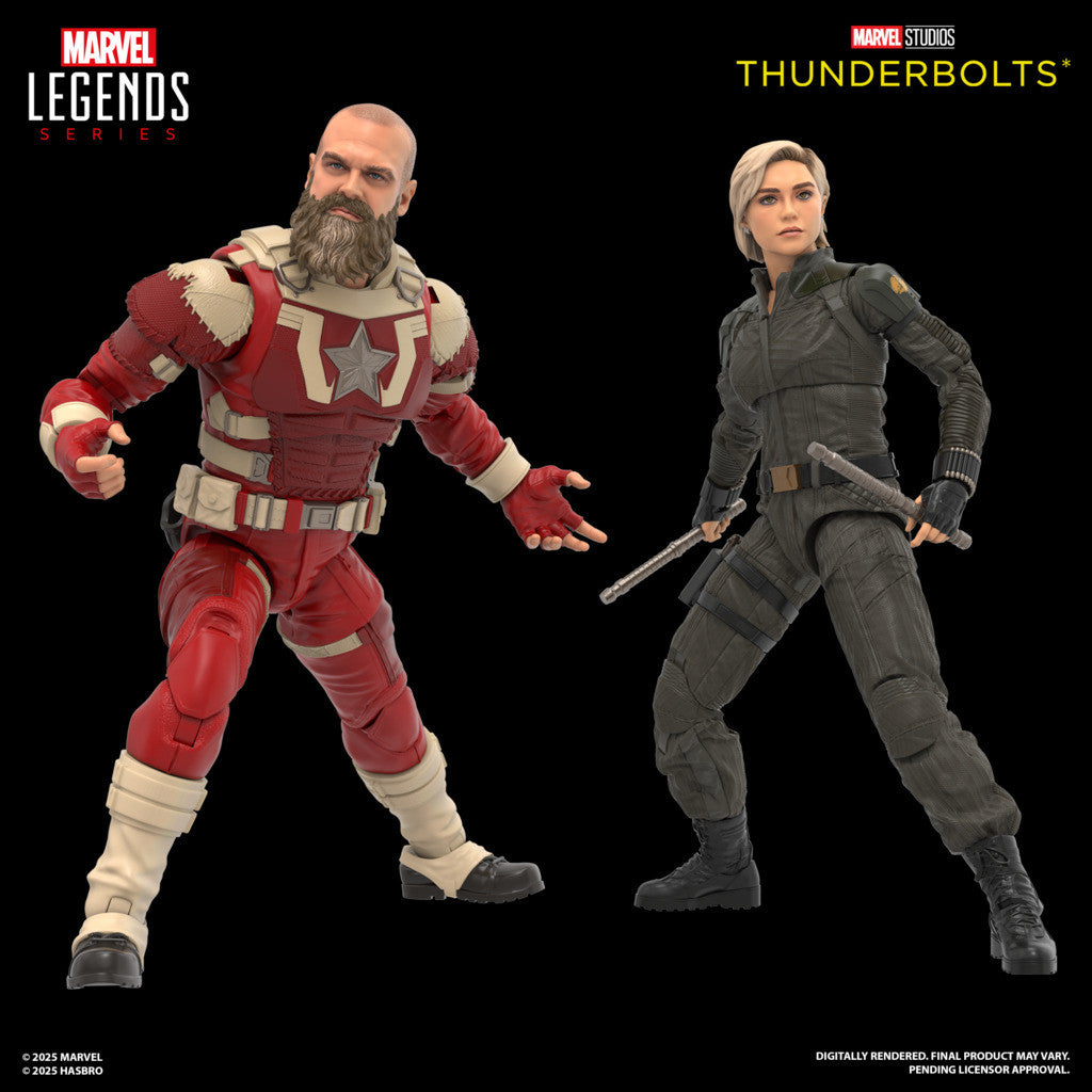 Marvel Legends Yelena Belova and Red Guardian