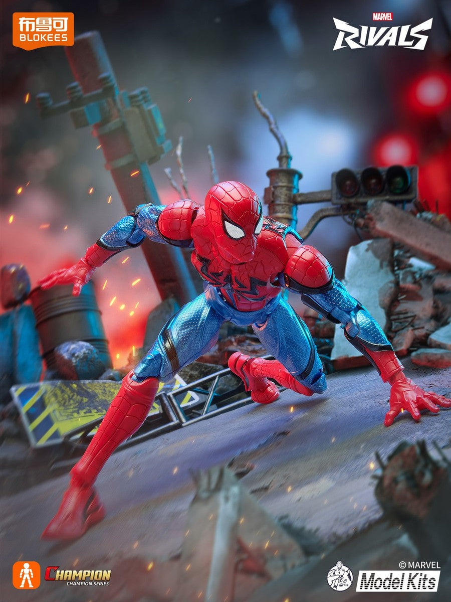 Marvel Rivals Champion Spider-Man CC06 Blokees Model Kit