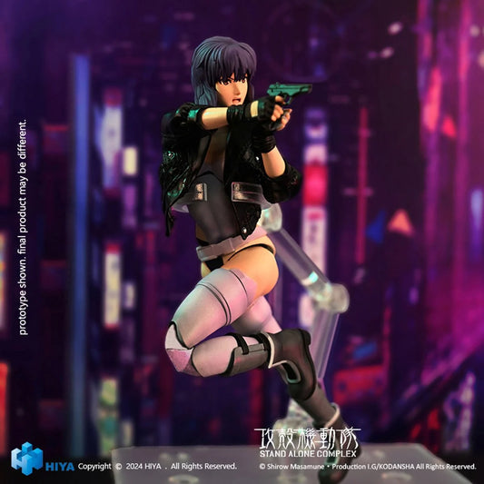 [$105.99] Hiya Toys Ghost in the Shell: Stand Alone Complex Motoko Kusanagi Super 1:12 Figure