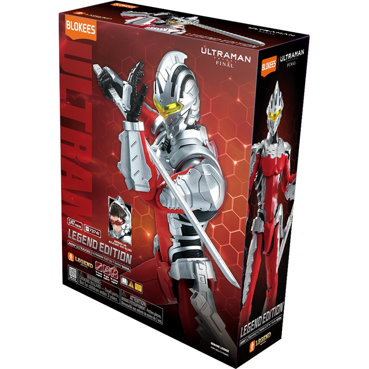[$39.99] Ultraman Suit Version 7 Blokees Legend Edition Model Kit