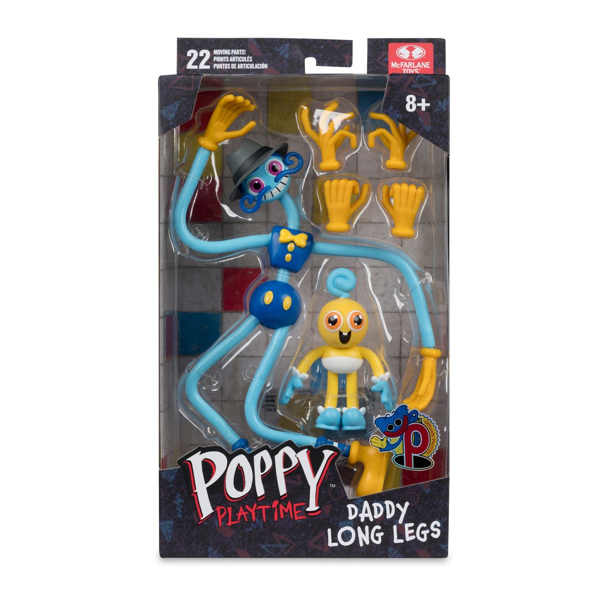 [$29.99] Poppy Playtime Wave 2 Daddy Long Legs 7-Inch Scale Action Figure