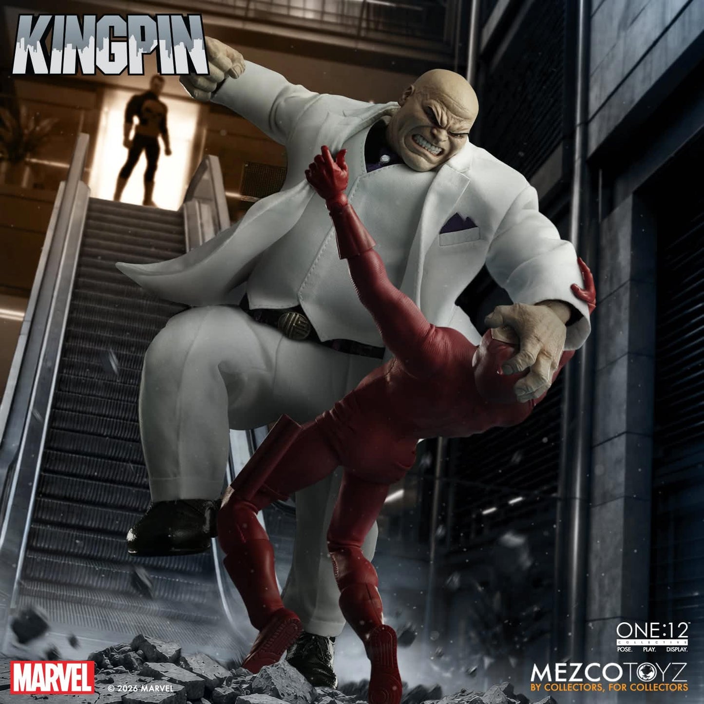 [$145.00] Mezco One:12 Collective Marvel Comics Kingpin Action Figure