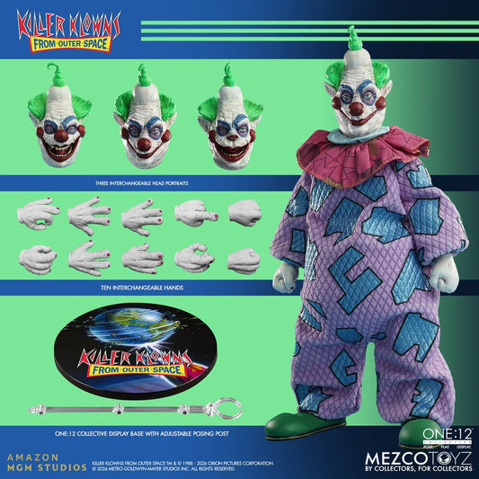 [$116.00] Killer Klowns From Outer Space Jumbo One:12 Collective Action Figure