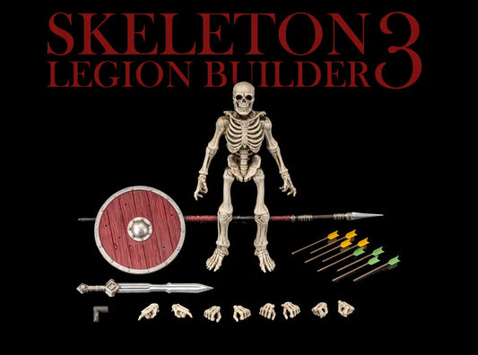 [$34.99] Reinforcements 3 Skeleton Legion Builder 3 Action Figure