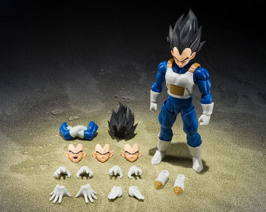 [$37.99] Dragon Ball Z S.H.Figuarts Vegeta (Z-Fighters) Action Figure