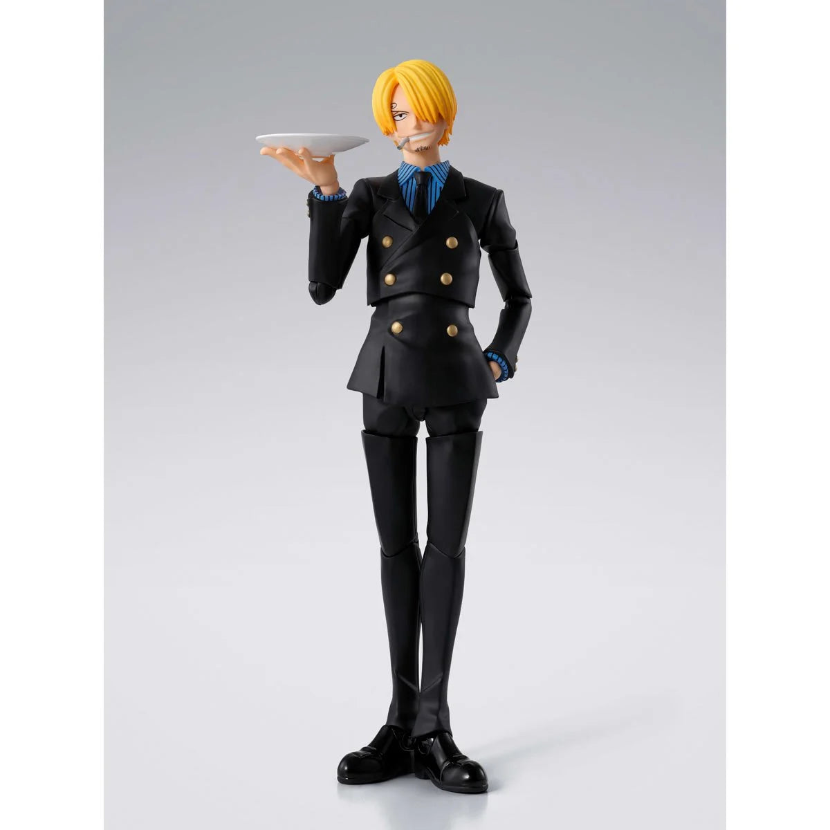 [$74.99] One Piece S.H.Figuarts Sanji (Romance Dawn) Action Figure