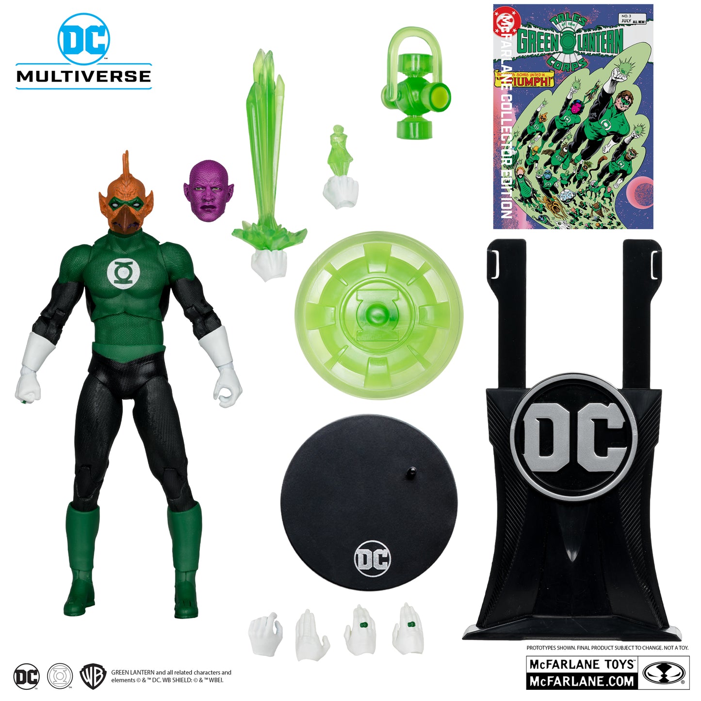 McFarlane Toys DC Multiverse 7" Green Lantern (Green Lantern Corps)