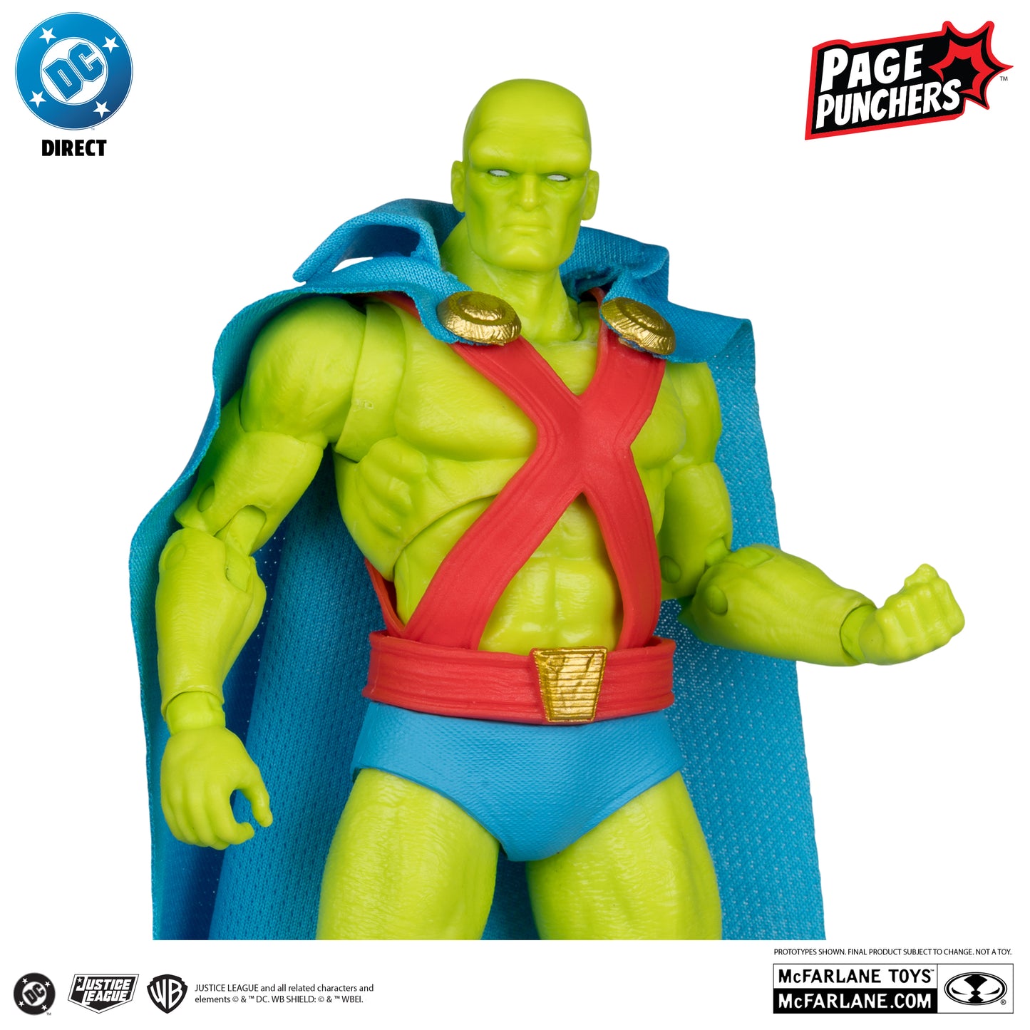 McFarlane Toys Page Punchers Martian Manhunter (Justice League #77)