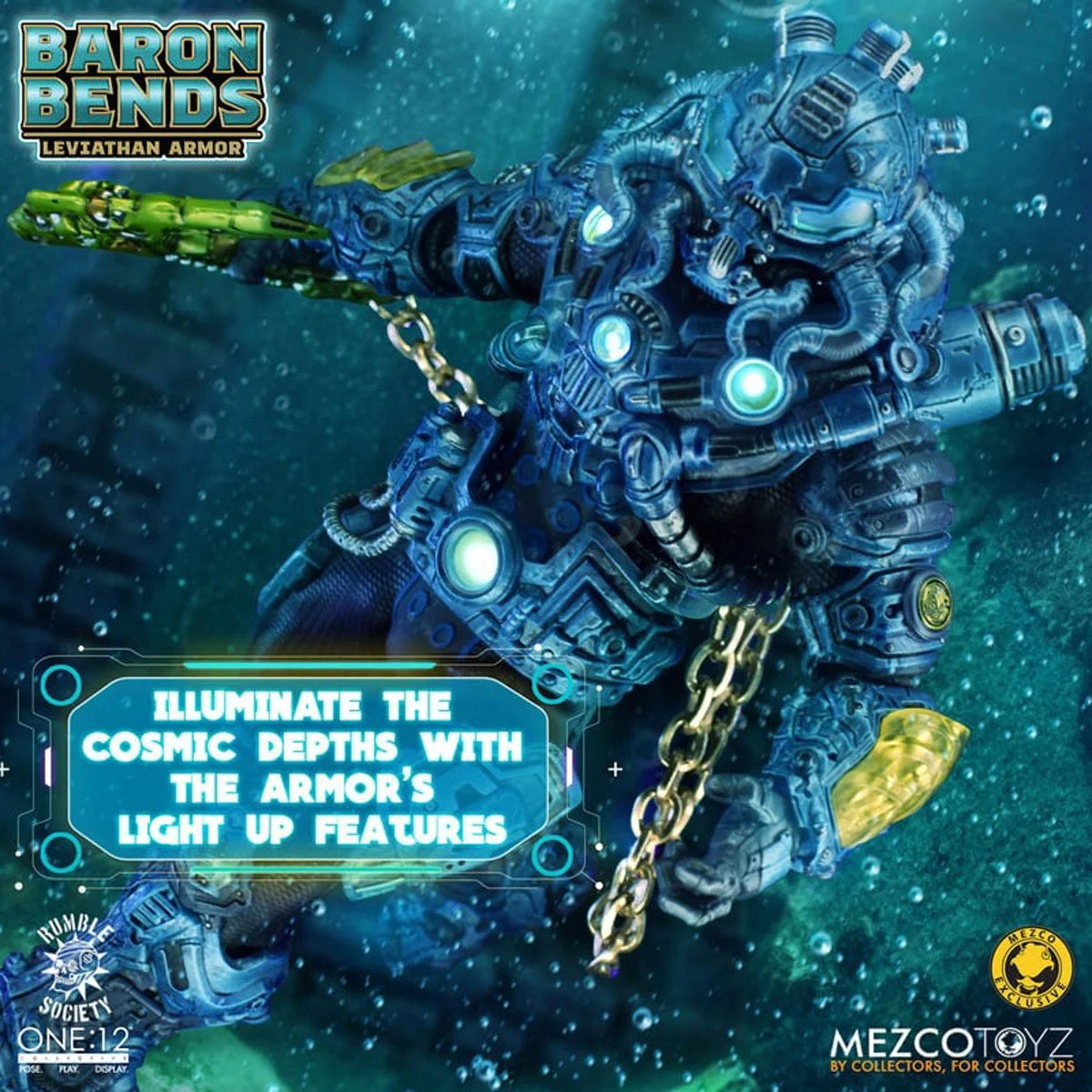 Baron Bends: Leviathan Armor Rumble Society One:12 Collective Action Figure