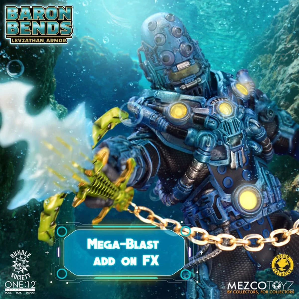 Baron Bends: Leviathan Armor Rumble Society One:12 Collective Action Figure