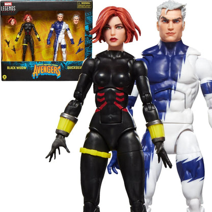 Avengers Marvel Legends Series Black Widow and Quicksilver