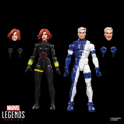 Avengers Marvel Legends Series Black Widow and Quicksilver