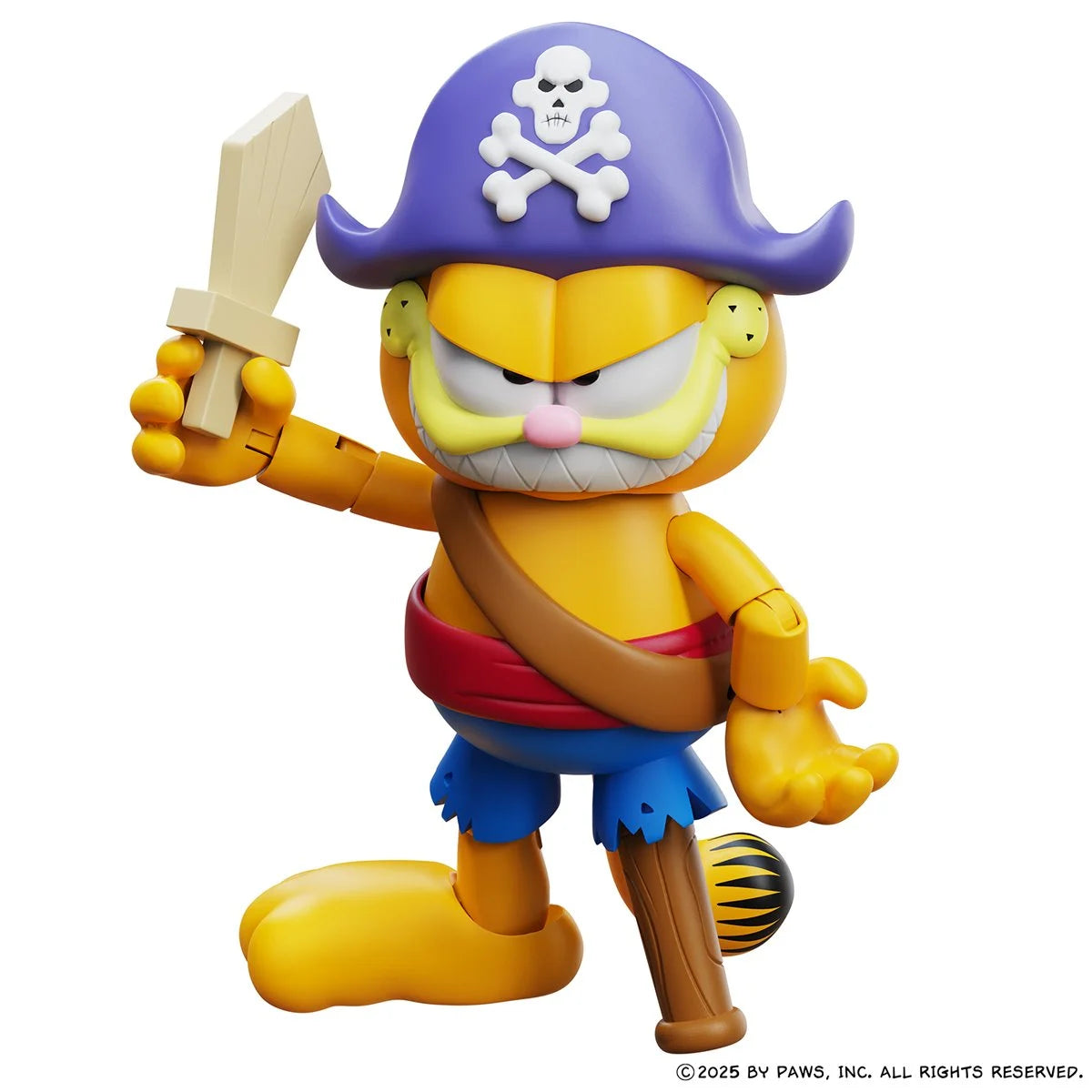 Garfield's Halloween Adventure Pirate Garfield and Pirate Odie Action Figure 2-Pack