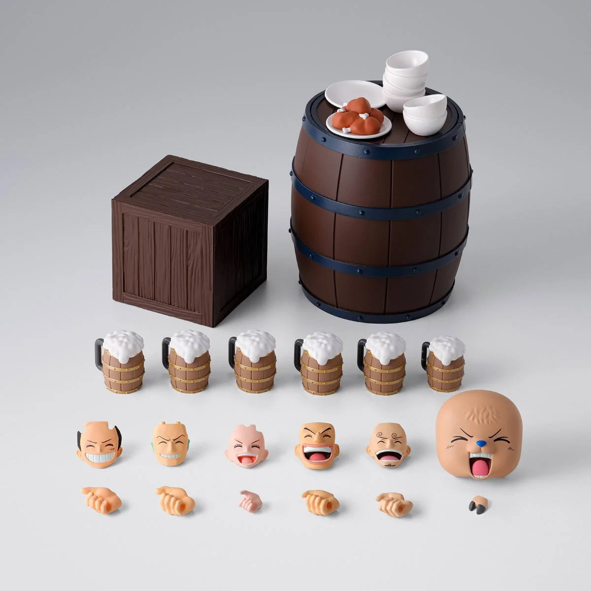 [$47.99] One Piece The Straw Hat Crew S.H.Figuarts Action Figure Party Set
