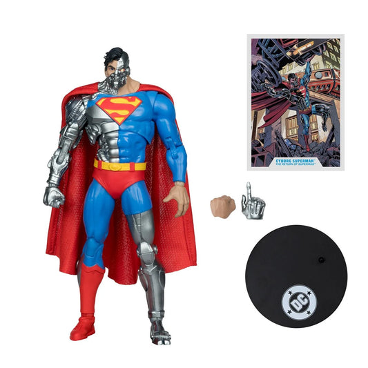 [$27.00] McFarlane Toys Vault Collection DC Multiverse Cyborg Superman (Revenge of the Green Lanterns)