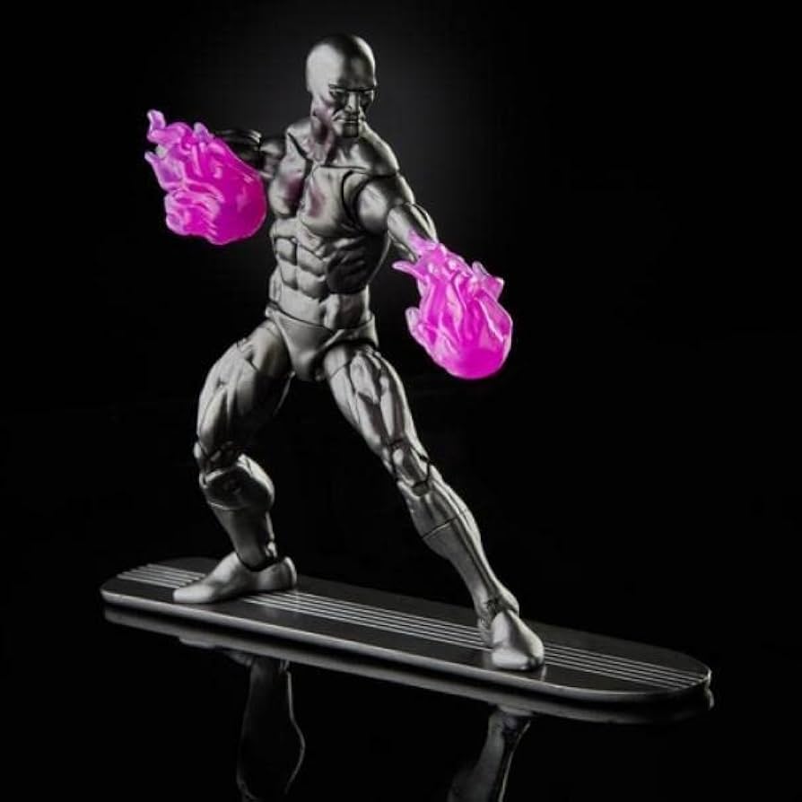 Marvel Legends Obsidian Silver Surfer (Mjolnir)