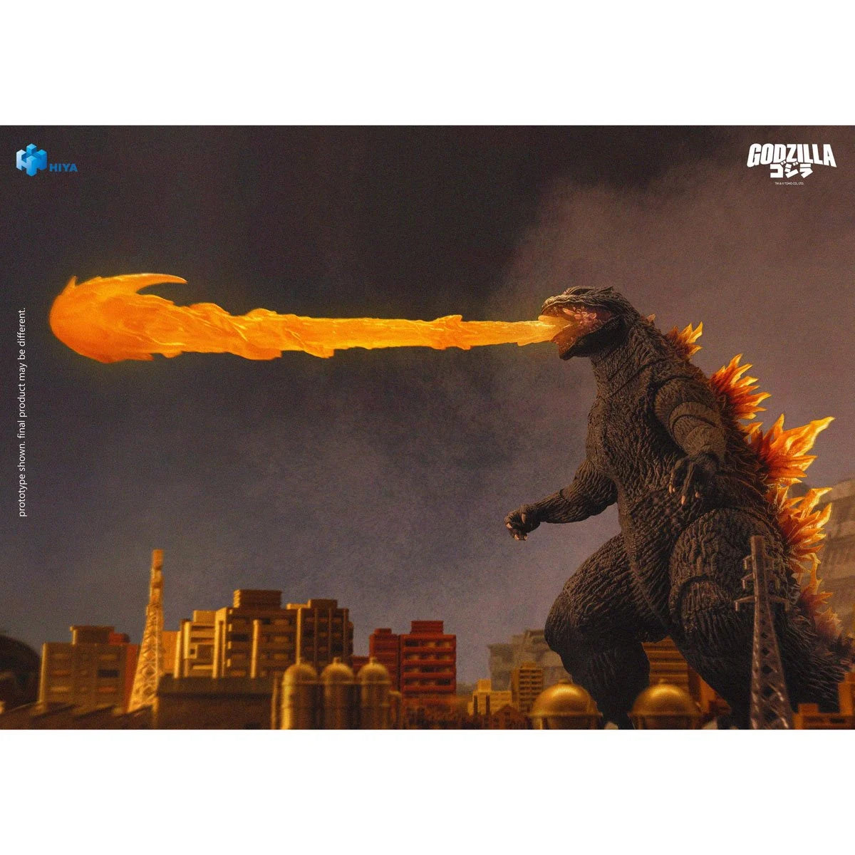 [$64.99] Hiya Toys Godzilla 2000: Millennium 1999 Godzilla Heat Ray Exquisite Figure (Previews)