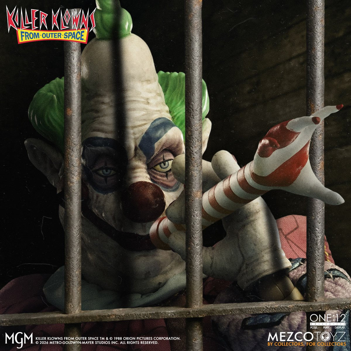 [$116.00] Killer Klowns From Outer Space Jumbo One:12 Collective Action Figure