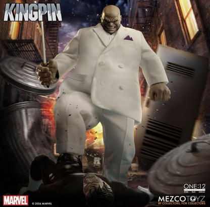 [$145.00] Mezco One:12 Collective Marvel Comics Kingpin Action Figure
