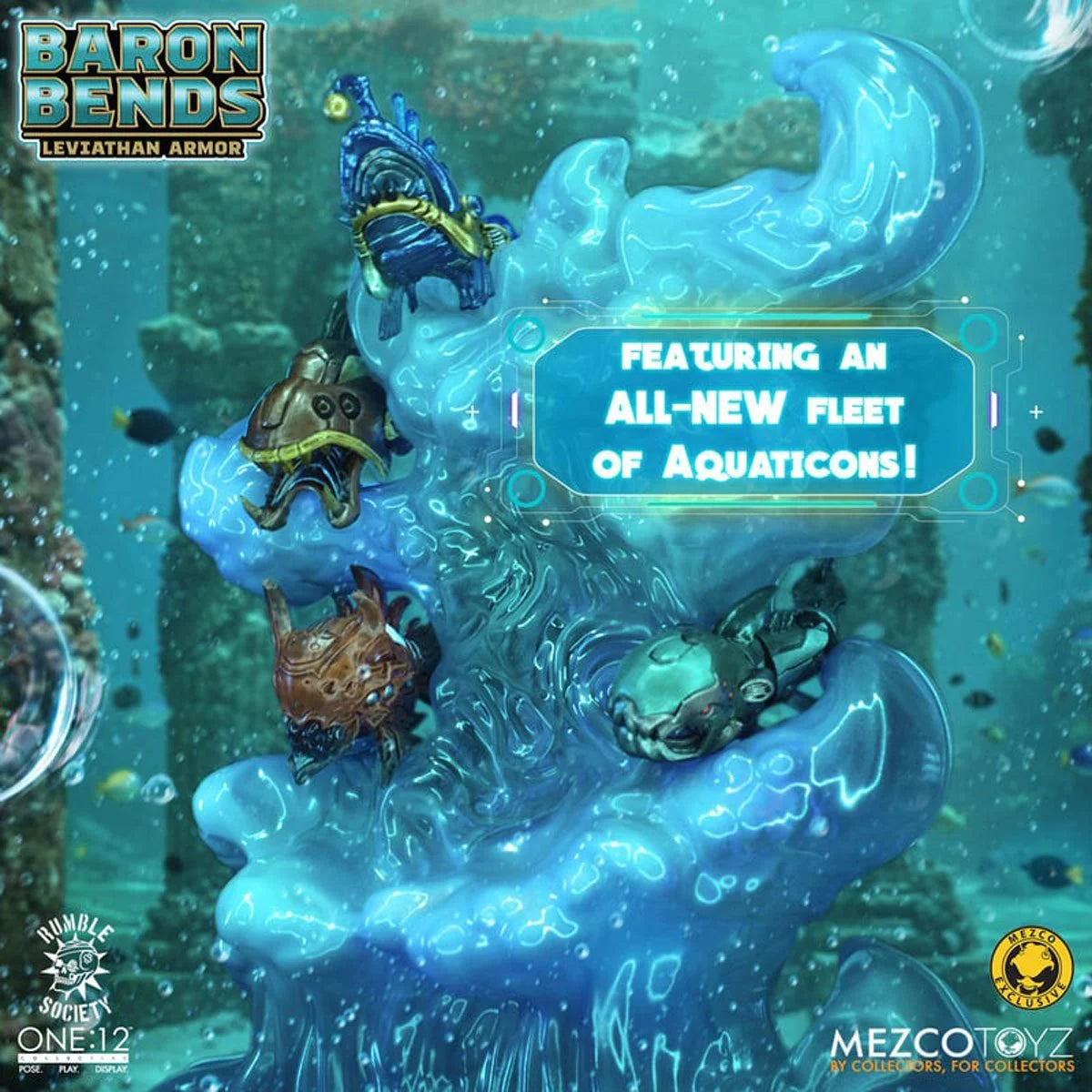 Baron Bends: Leviathan Armor Rumble Society One:12 Collective Action Figure