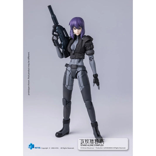 [$119.99] Hiya Toys Ghost in the Shell: Motoko Kusanagi Combat Suit Exquisite Super Series 1:12 Scale Action Figure