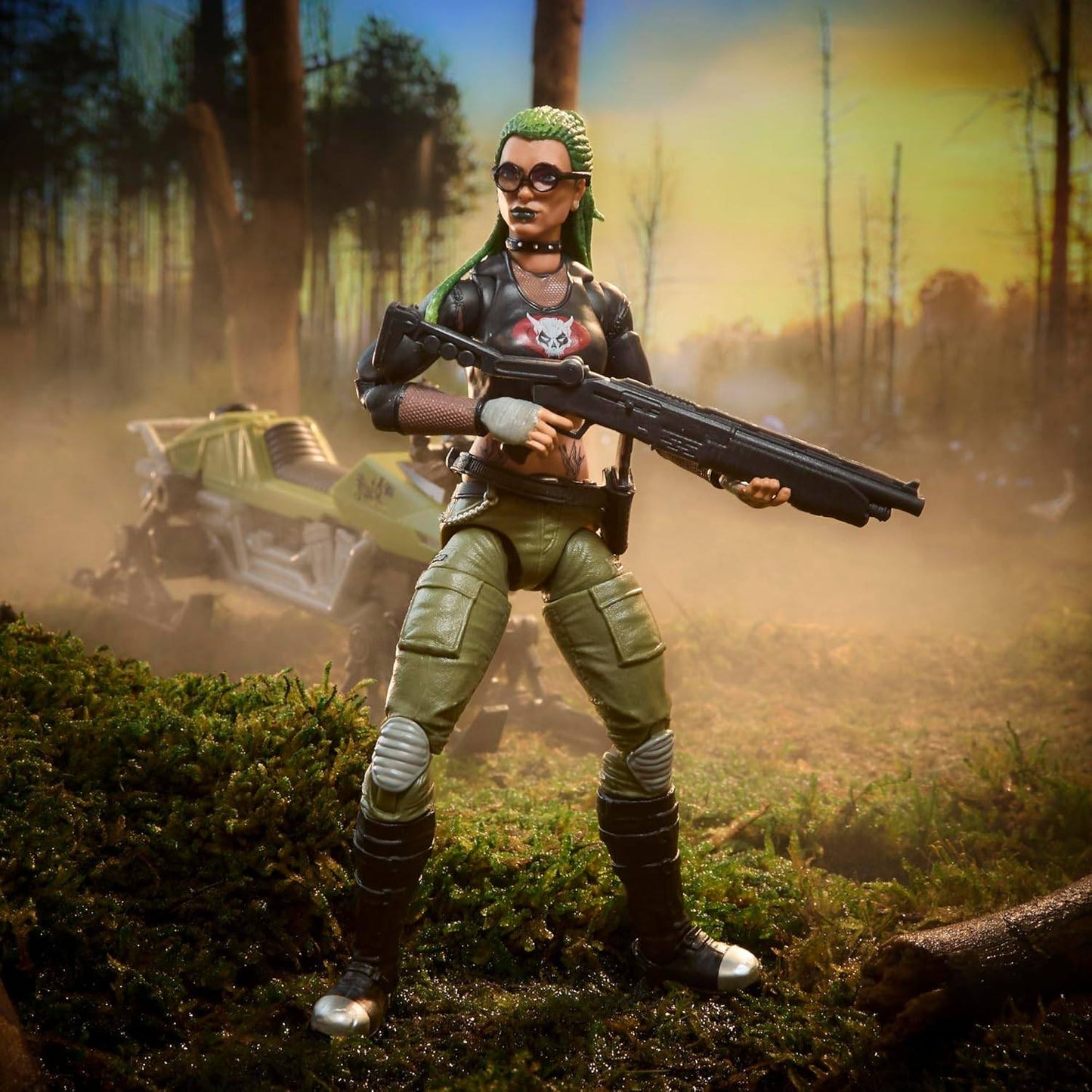 G.I. Joe Classified Cobra Zanya And Dreadnok Chameleon (Swamp Skier)