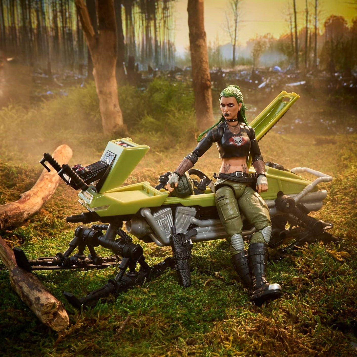 G.I. Joe Classified Cobra Zanya And Dreadnok Chameleon (Swamp Skier)