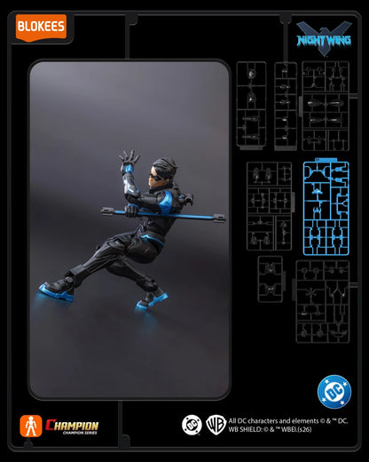 [$21.99] Blokees DC Nightwing Champion Class Model Kit