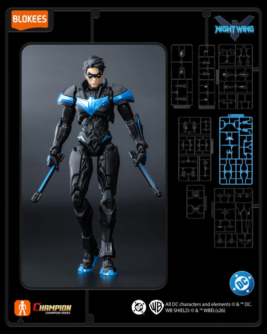 [$21.99] Blokees DC Nightwing Champion Class Model Kit