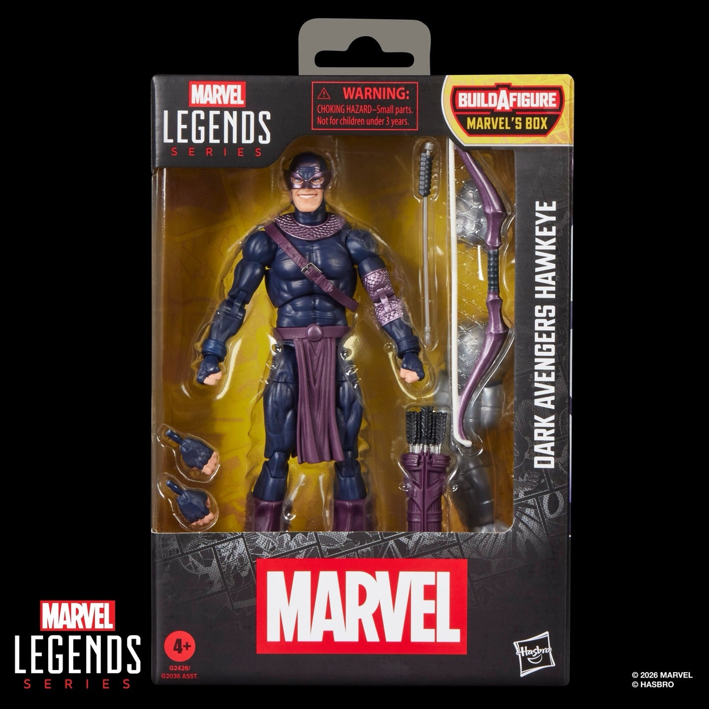[$27.99] Marvel Legends Dark Avengers Hawkeye (Box BAF Wave)