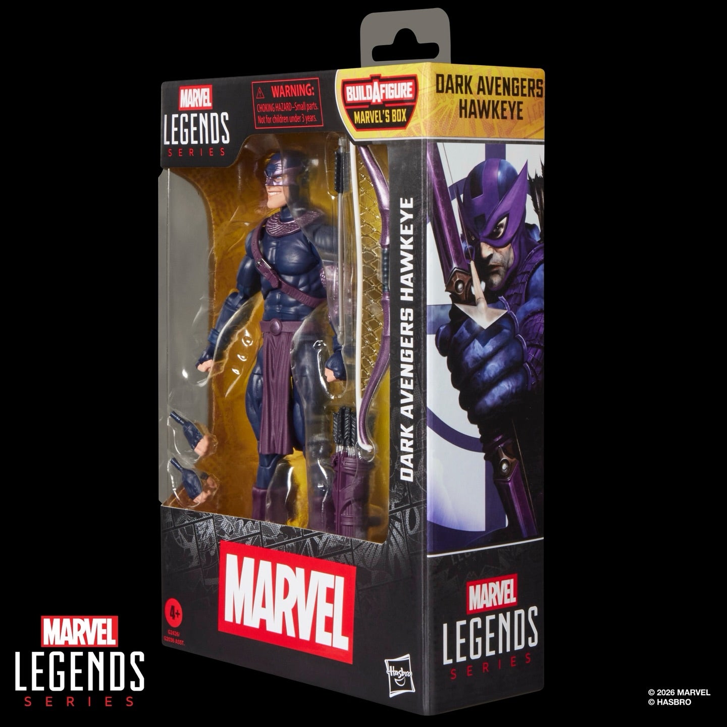 [$27.99] Marvel Legends Dark Avengers Hawkeye (Box BAF Wave)