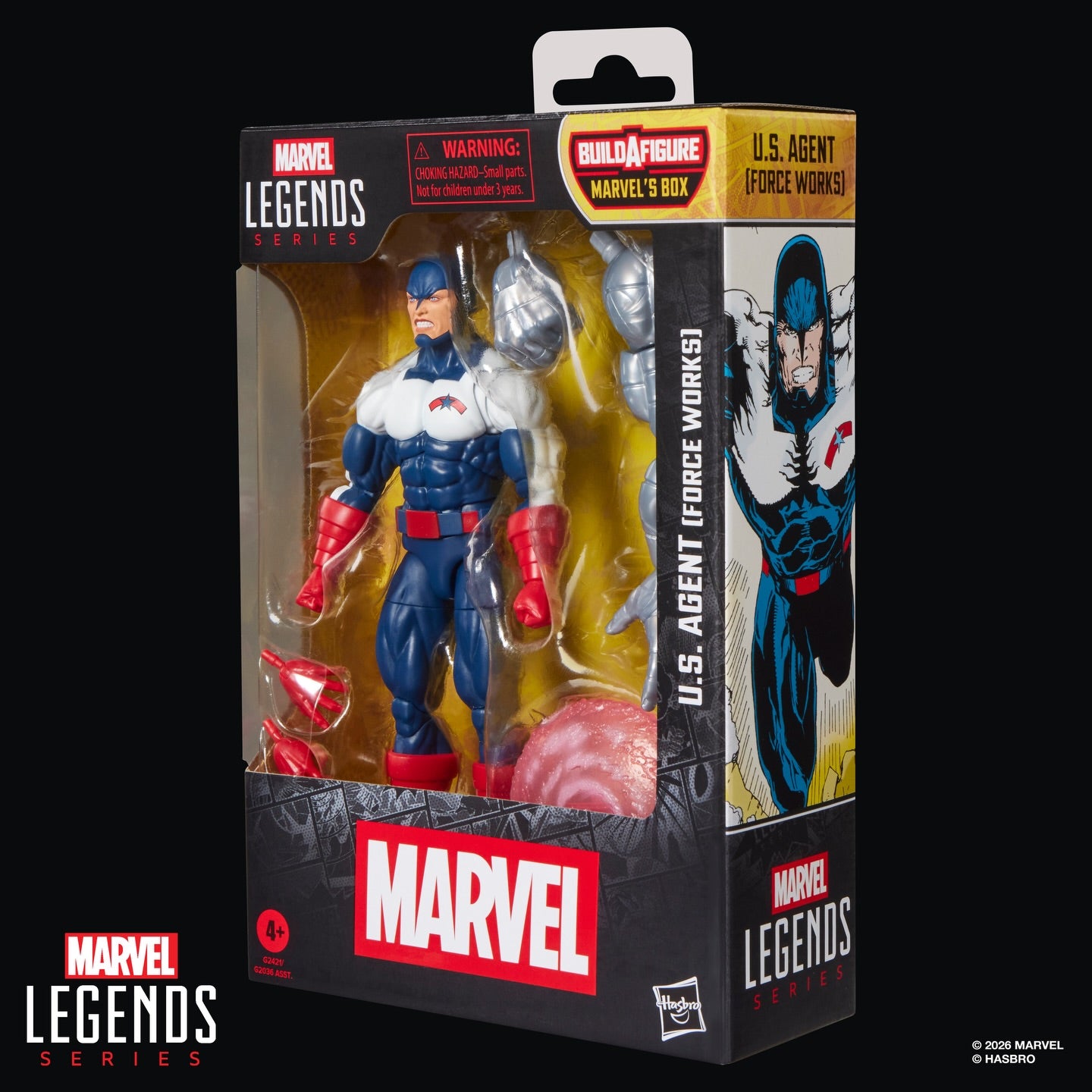 [$27.99] Marvel Legends Force Works US Agent (Box BAF Wave)