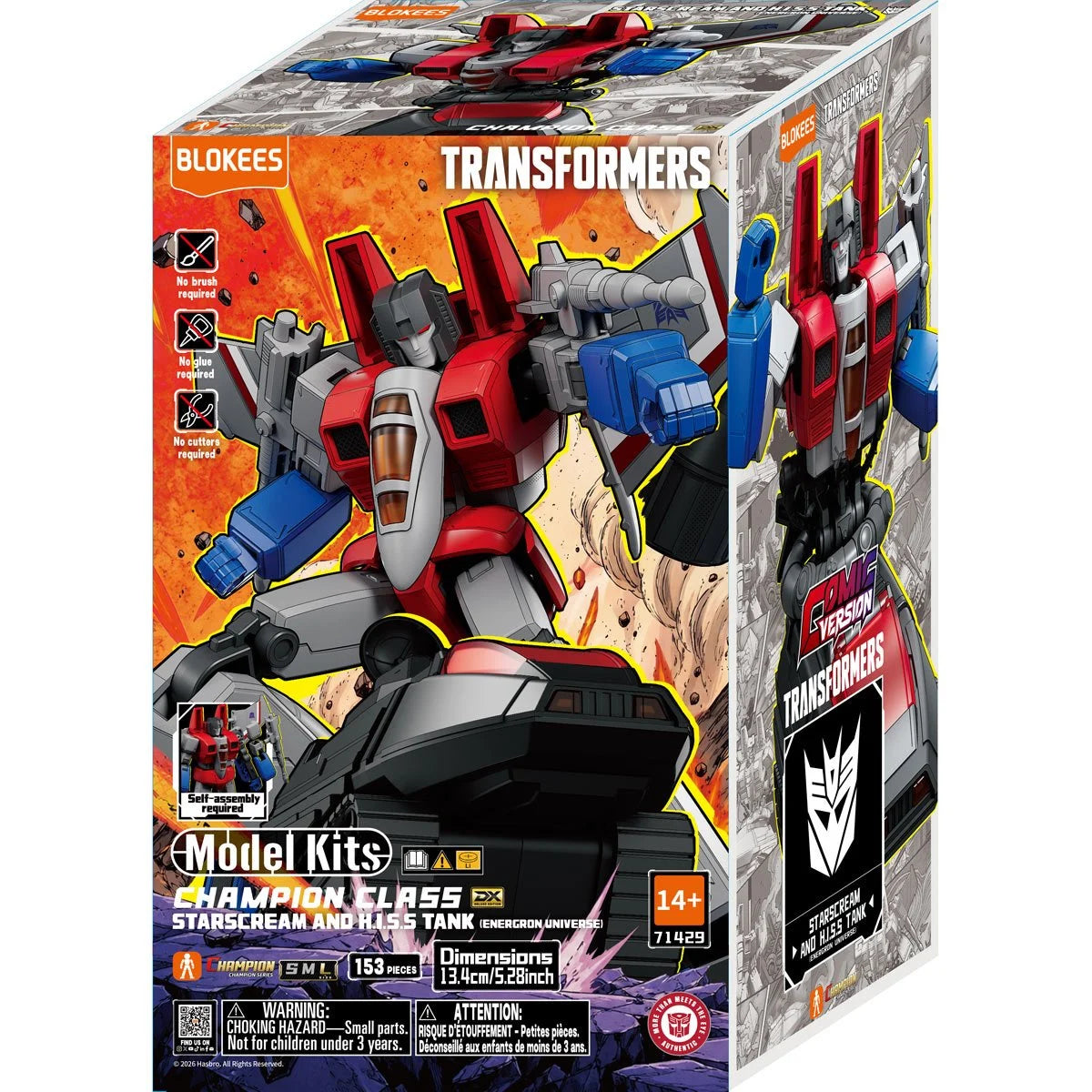 [$27.99] Transformers CC29 Energon Universe Starscream Classic Class Model Kit