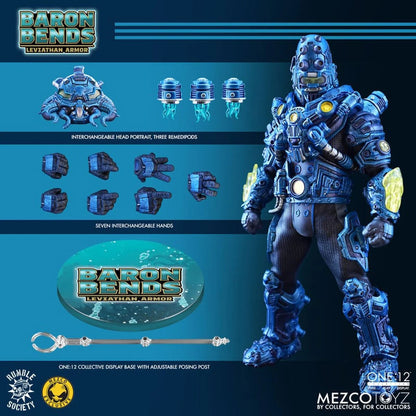 Baron Bends: Leviathan Armor Rumble Society One:12 Collective Action Figure
