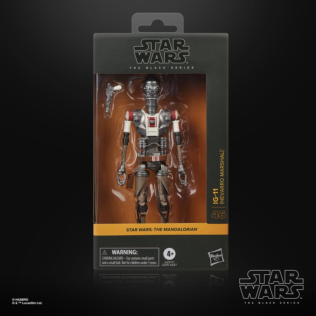 [$27.99] Star Wars The Black Series IG-11 (Nevarro Marshal)