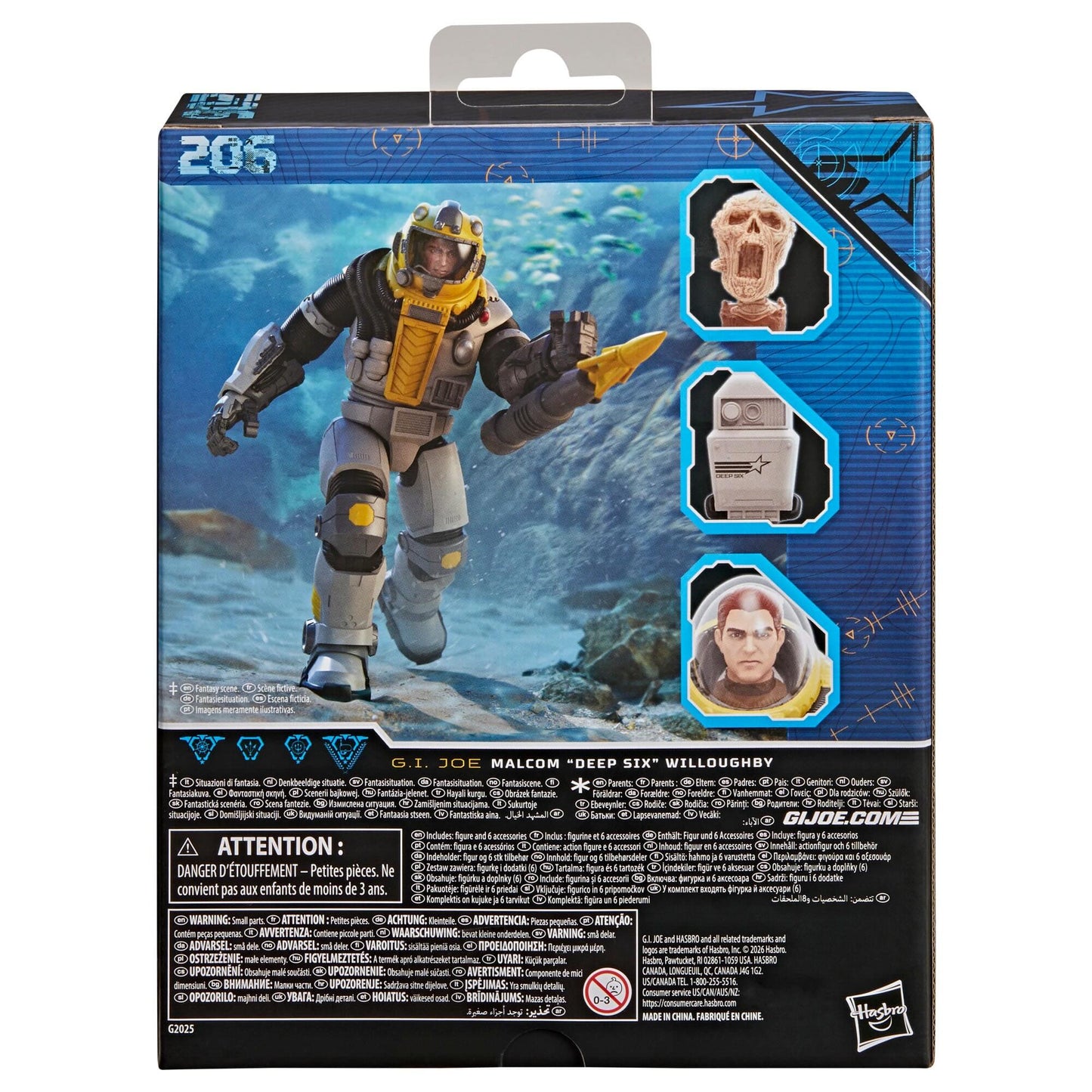 [$41.99] G.I. Joe Classified Series Malcom "Deep Six" Willoughby