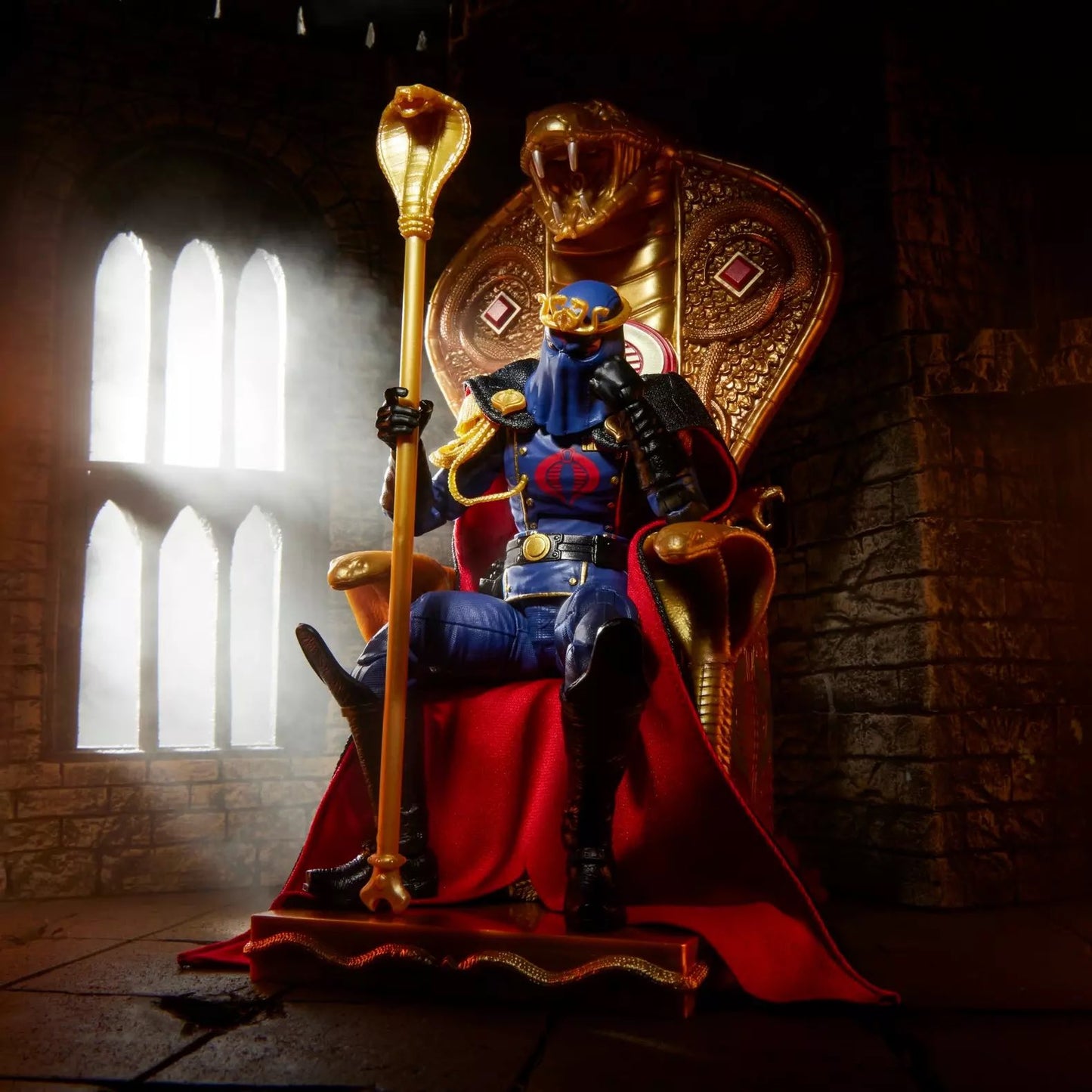 [$69.99] G.I. Joe Classified Series Cobra Commander Action Figure with Throne Set