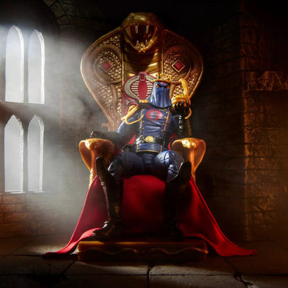 [$69.99] G.I. Joe Classified Series Cobra Commander Action Figure with Throne Set