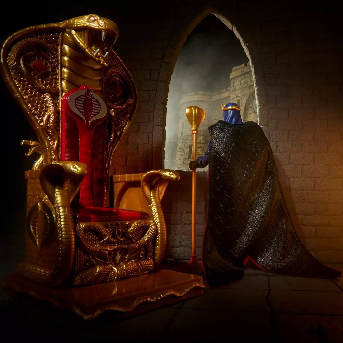 [$69.99] G.I. Joe Classified Series Cobra Commander Action Figure with Throne Set