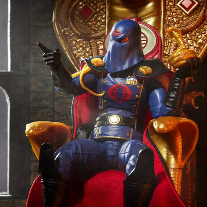 [$69.99] G.I. Joe Classified Series Cobra Commander Action Figure with Throne Set